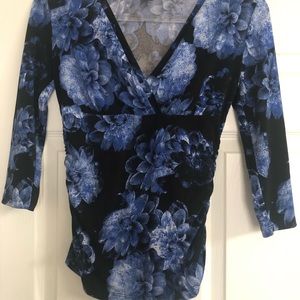 Ann Taylor blouse with elastic on sides